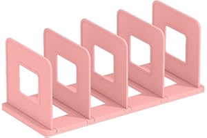 Marte Vanci Desk File Sorter Purse Handbags Organiser Plastic Mail File Divider Book Binder Holder Vertical Storage Bookshelf