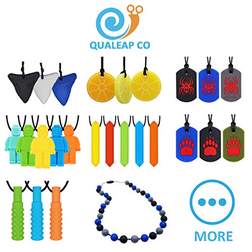 Sensory Chew Necklace (3 Pack) Sensory Oral Motor Aids Teether Toys