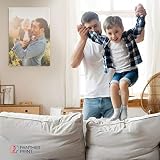 Panther Print Personalised Canvas Prints 31x20 cm 12x8in Framed Photo Gift view 4