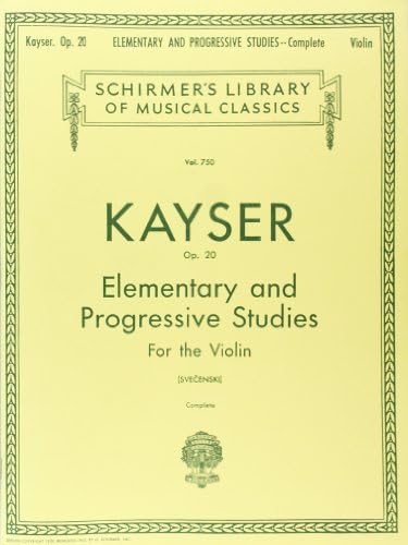 36 Elementary & Progressive Studies, Op. 20. Violin Solo.: Complete