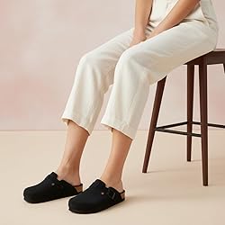 CUSHIONAIRE Hana Womens Clogs | Comfortable Vegan