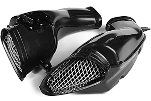 WYNMOTO FLPRO ABS Ram Air Tubes Duct Intake Fit for SUZUKI GSX-R600 GSXR750 2004 2005 k4 04 05 GSXR 600 GSX-R750 Ram Air Intake Tube Duct Cover Black