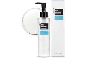 coxir ULTRA HYALURONIC CLEANSING OIL l Gentle Korean Facial Cleanser, Blackhead, Makeup Removal with Hyaluronic Acid, Plant-based oils, No Mineral Oil [5.07 Fl.oz(pack of 1)]