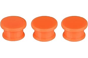 LUAATT Blank bit Accessory,Colorful Charm Hardware Bit,3 Pack Insert Charm Rivets Compatible with Bogg Bags