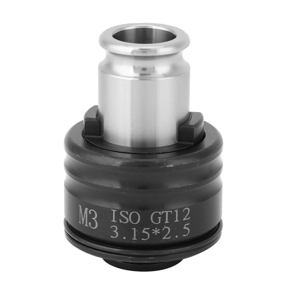 ISO-GT12 M3/M4/M5 Tap Chuck Torsion Type Tapping Collet for Tapping Machines Drilling Electric Tools High Precision M3 Chuck with