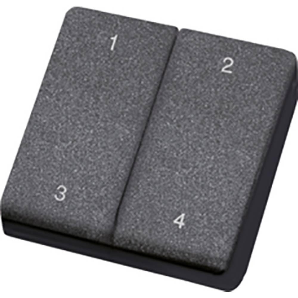 Eltako Wireless Sensor Mini Hand-Held Transmitter, 1 Piece, Black, FMH4S Sz