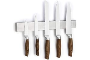 Magnetic Knife Strip, Magnetic Knife Holder, Kitchen Knives Bar, 304 Premium Stainless Steel Powerful Magnetic Utensil Rack H