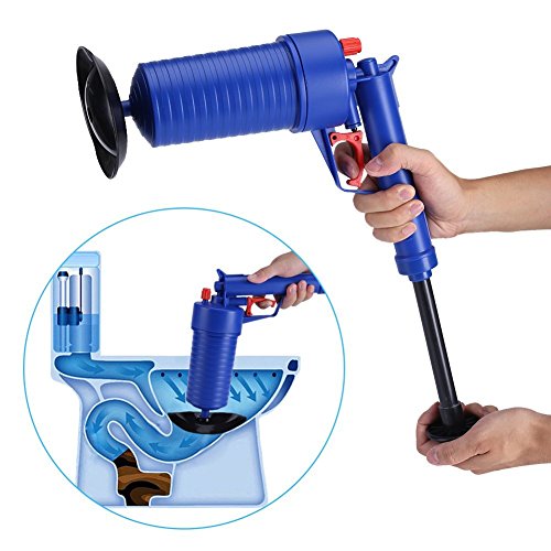 Drain blaster air Powered plunger gun, High Pressure Powerful drain