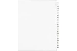 Standard Collated Legal Exhibit Divider Sets, Style, 176-200
