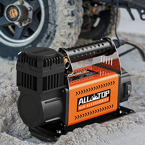 ALLTOP Air Compressor Kit, 12V Portable Inflator 7.06CFM, Offroad Air Compressor for Truck