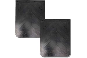 CHDT66 Rubber Mud Flaps for Semi Trucks, 24 x 30 inch Mud Flaps, thickness: 1/4 inch, Dually Mud Flaps Pack: 2 pcs TWO pack (24 x 30 inch)