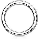 14G-16G Surgical Steel Seamless Segment Body Piercing Hoop (Sold Individually)
