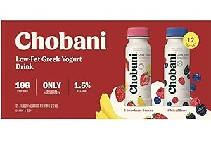 Grocerama Chobani Low-Fat Greek Yogurt Drink, 12 ct.