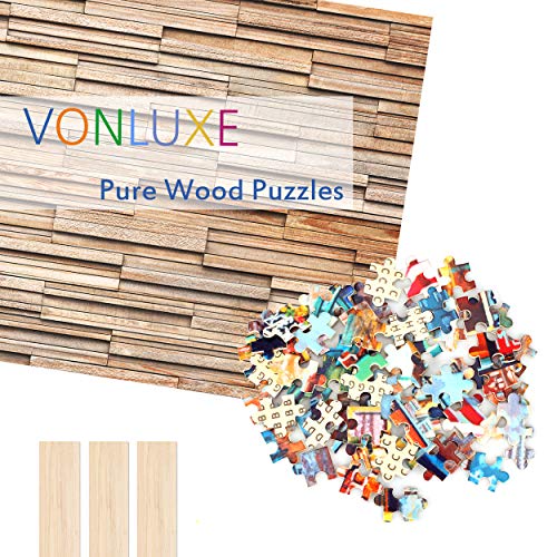 VONLUXE Jigsaw Puzzles 1000 Piece for Adults Puzzle for Adults & Kids Large Puzzle Game Toys Gift Romantic Night Puzzles Challenging Puzzle Game 27.5\