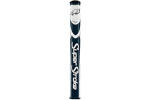 SUPER STROKE SuperStroke NFL Golf Putter Grip - Cross-Traction Surface Texture and Oversized Profile - Consistent Stroke with Non-Slip Grip