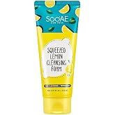 Soo'AE SQUEEZED LEMON CLEANSING FOAM Daily Face Wash Vitamin C Facial Cleanser, for Oily skin to Normal skin