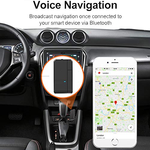 GadgetMarket Bluetooth V5.0 Receiver, Streambot Mini Bluetooth Car Aux