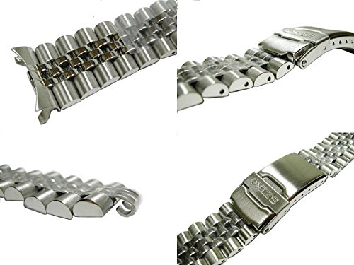 [Seiko] SEIKO watch band 22mm stainless steel braceband (belt) overseas model SKX007, SKX009 genuine 44G1JZ