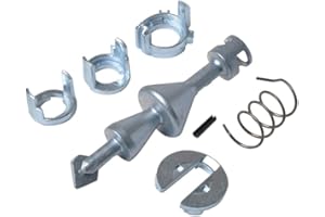 TOTMOX Car Front Left Right Door Lock Barrel Repair Kit Barrel Door Lock Cylinder Repair Kit Compatible with BMW 3 Series E90 Saloon E91 Estate 2004-2012 E92 Coupe 2006-2013 E93 Convertible