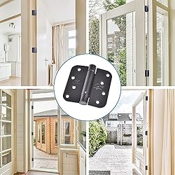 SORGMACH Self Closing Door Hinge 4-1/2 inch Matte