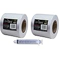 D-D The Aquarium Solution ClariSea SK-5000XL Replacement 6" Roll Fine Fleece XL (Gen 2) (Two Packs) Plus American Top Aquatic Syringe - Does Not Work with Clarisea 3000 Model. Clarisea 5000