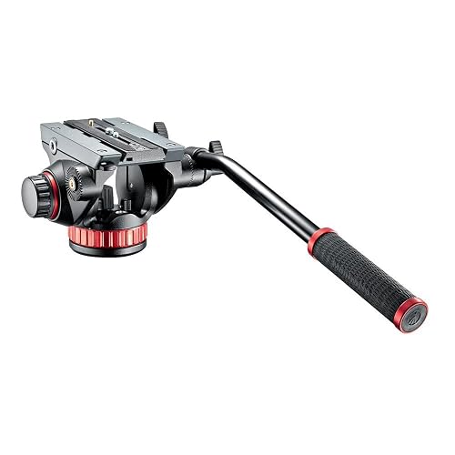 Manfrotto Video Head with Flat Base, Video Head for Compact Video ...