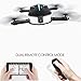 BTG JJRC H37 Mini Baby Elfie Foldable FPV WiFi RC Quadcopter Selfie Pocket Drone with 720P HD Camera - Gravity Sensor Control, APP Control, Altitude Hold, Stable Hovering, 3D Flips and Rolls ...