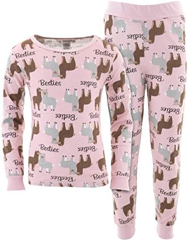 Cozy Couture Big Girls' Fun Novelty Cotton Pajamas