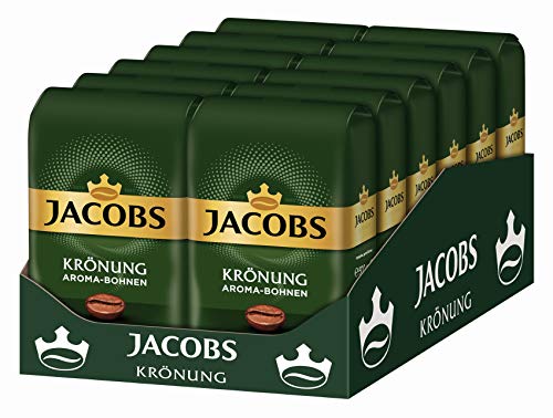 Jacobs Kaffeebohnen Klassisch Krönung Aroma-Bohnen, 12er Pack, 12 x 500 g Bohnenkaffee – Bild 7