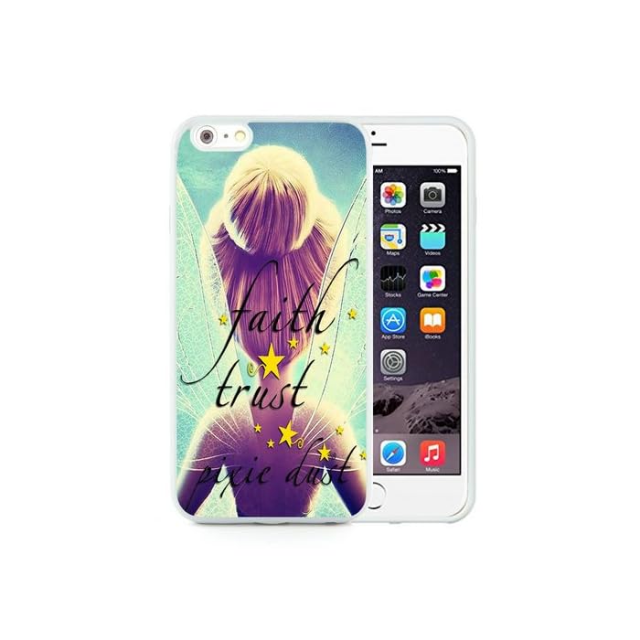 Buy Iphone 6 Plus Tpu Case Tinker Bell Disney Princess Pixie Dust Quote White Shell Case For Iphone 6s Plus 5 5 Inches Online At Desertcart Bermuda