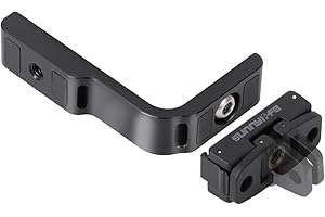 Horizontal and Vertical Shooting Bracket for Insta360 X5, L Type Conversion Mount with Magnetic Adapter, CNC Aluminum Alloy Q