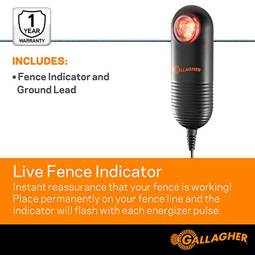 Gallagher Live Fence Indicator Detects Electric Fence Energizer Pulse