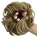 Hebelin Messy Hair Bun Extensions Scrunchy Updo Elastic Wavy Curly Donut Chignon Hairpiecethumb 3