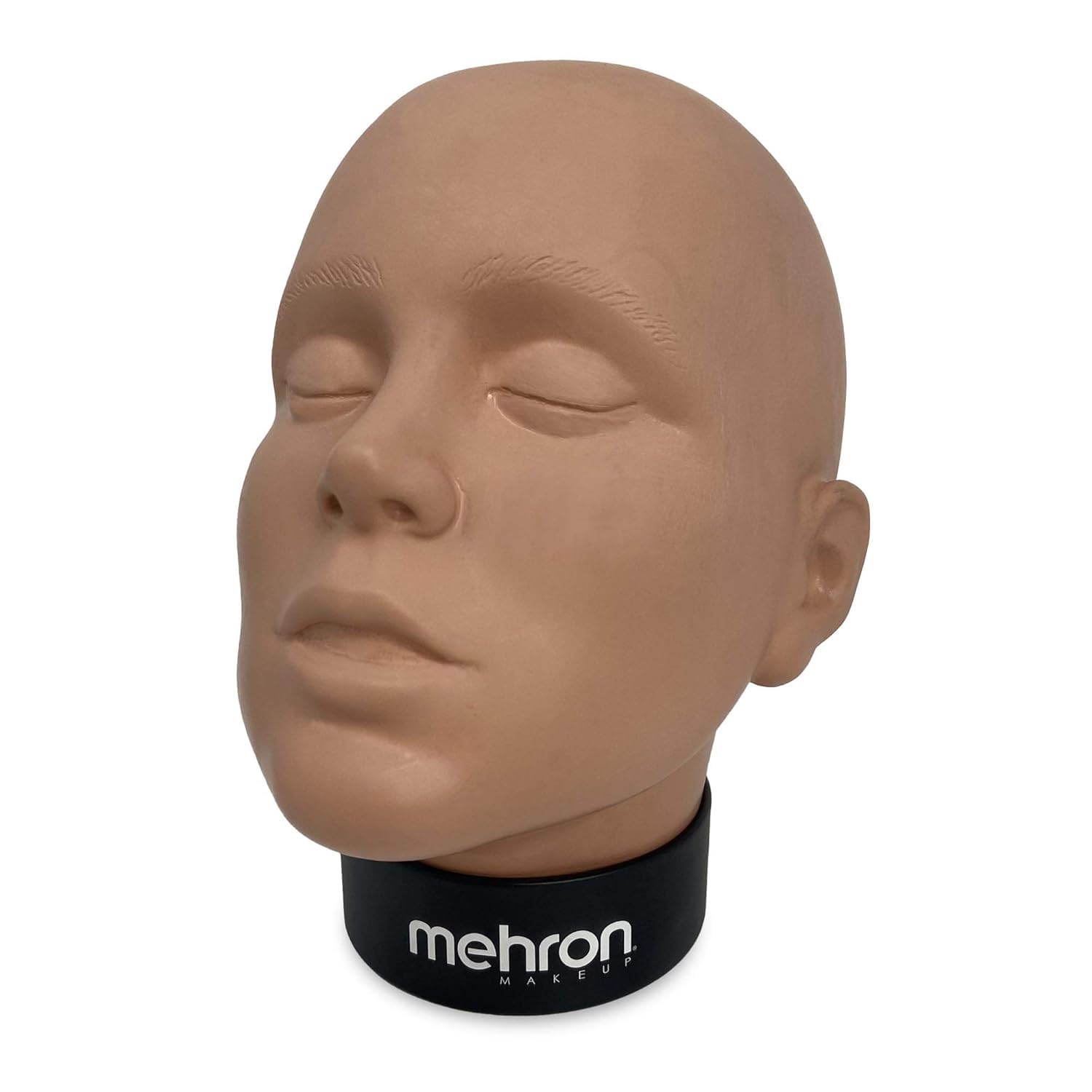 Mehron Makeup Practice Head |Mannequin Head for Makeup Practice, Special FX, & Face Painting for Students