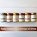 Ahara Rasa Organic Traditional Ghee 10oz, 100% Kosher, Pure Grass Fed. Lactose & Casein Free USDA . No Salt, No GMOs. Made in USA