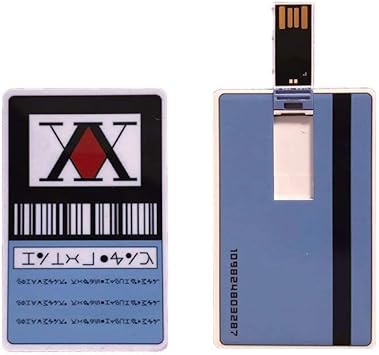 Amazon Com Hunter X Hunter Hunter License Card Usb Stick Blue Computers Accessories