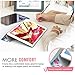 MoKo Case Fit iPad Air - Slim Lightweight Smart Shell Stand Cover with Translucent Frosted Back Protector Fit Apple iPad Air 9.7