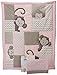 Bedtime Originals 3 Piece Crib Bedding Set, Pinkie