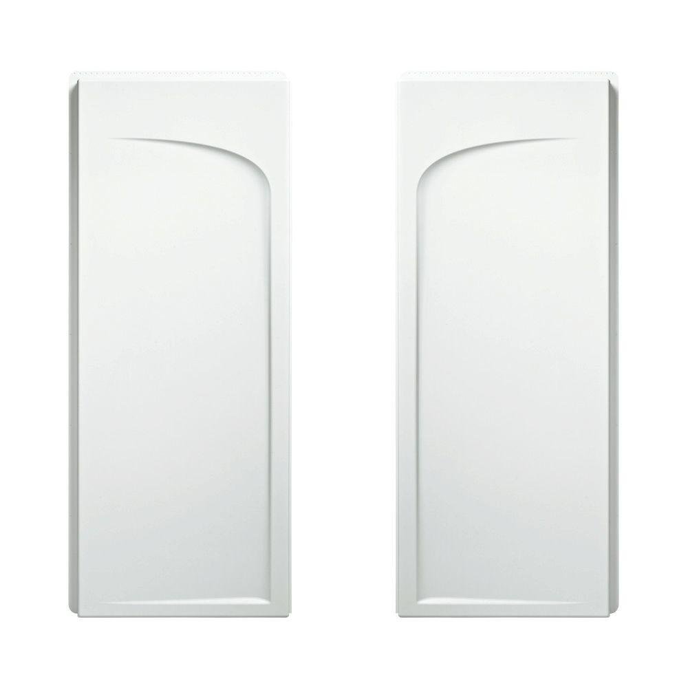 STERLING China/Vikrell Ensemble 35-1/4-by-72-1/2-Inch End Wall Unit #72205100-0