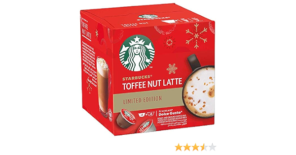 NESCAFE DOLCE GUSTO TOFFEE NUT LATTE 