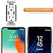 TOPGREENER 4.8A High Speed USB Wall Outlet, 15A Tamper-Resistant Receptacles, Compatible with iPhone XS/MAX/XR/X/8/7, Samsung Galaxy S9/S8/S7, LG, HTC & Other Smartphones, UL Listed, TU21548A, 6Pack