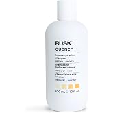 RUSK Quench Intense Hydrating Hair Shampoo &amp; Moisturizing Cleanser, 10 oz | Cleanses &amp; Restores Moisture for Curly, Coarse &amp; Dry Strands, Gentle Salon Daily Formula for Women &amp; Men