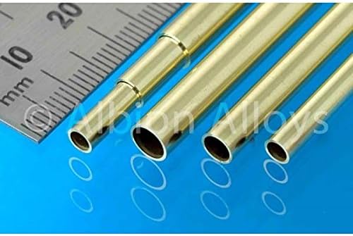 Albion AlloysBrass Micro Tube Pack4.0mm, 5.0mm & 6.0mm # SFT10 by Albion Alloys