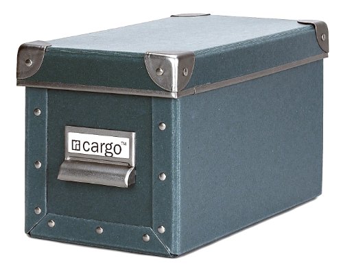 Cargo Naturals CD Storage Box, Bluestone, 6 by 10-3/4 by 5-3/4-Inch
