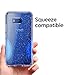 Spigen Liquid Crystal Glitter Designed for HTC U11 Case (2017) - Crystal Quartz
