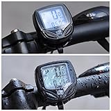 Waterproof Wireless LCD Digital Cycle Bike Computer Bicycle Speedometer Odometer by USA_Best_Seller
