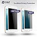 D&P Privacy Screen Protector 3D Curve for iPhone 7 Plus, Anti-Spy Tempered Glass Full Screen Protector Case Friendly, Dry Film Screen Protector Front and Back Anti-Glare Anti-Scratch [White]