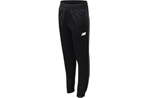 New Balance Boys Sweatpants - Active Performance Tricot Boys Joggers with Inner Drawstring Waist - Athletic Pants for Kids