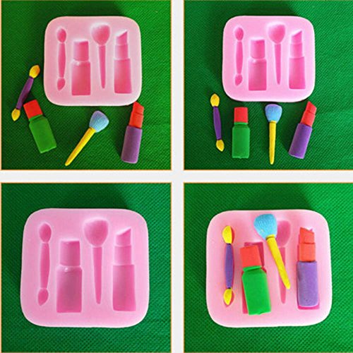 Oceaneshop Useful Utility Mat Chocolate Cookies Lipstick Mold Decorating Silicone Cake Mould Baking