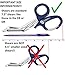Fluoride Coated EMT Trauma Shears with Carabiner - 7.5